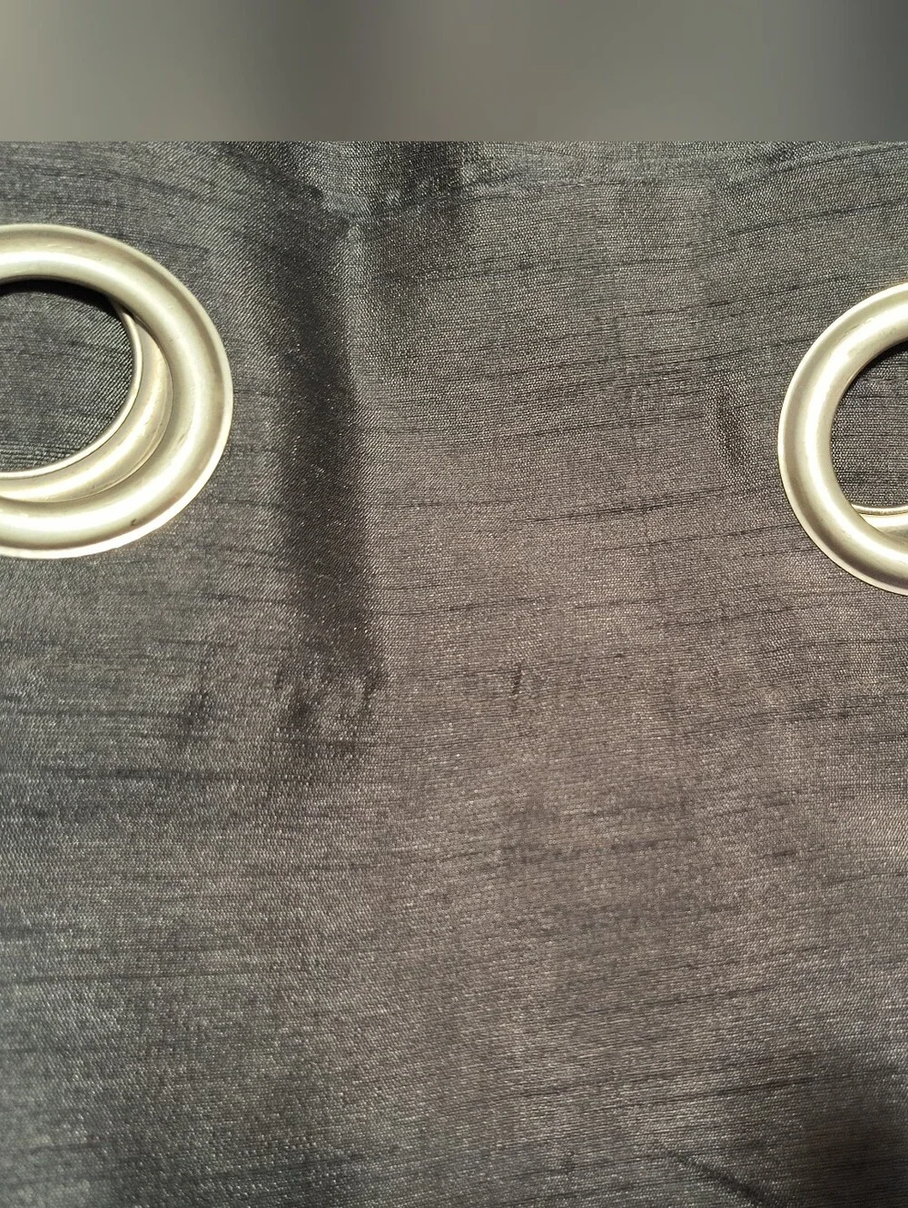 Gray Blackout Grommet Curtain - 4 Panels